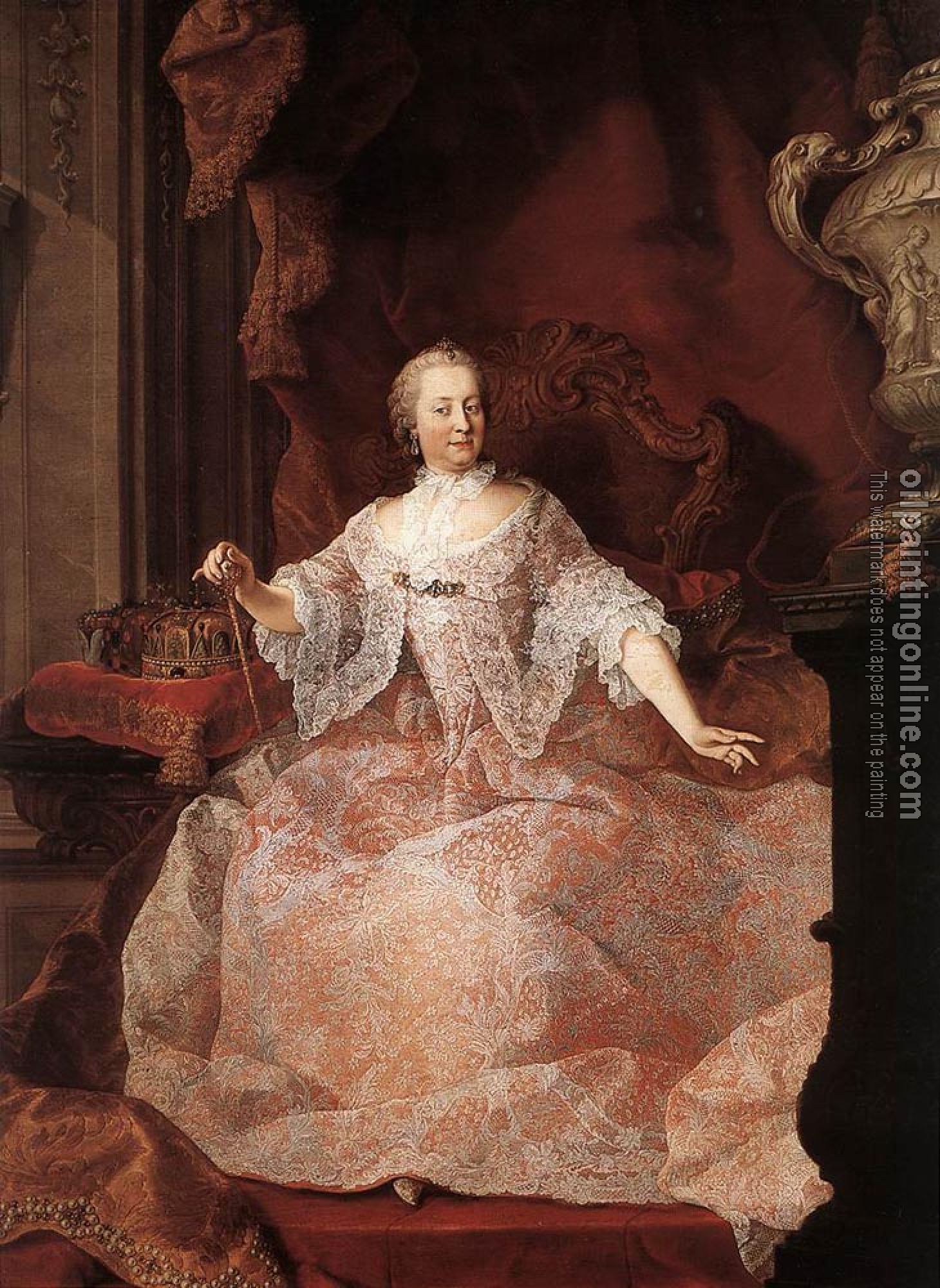 Martin van, Meytens - Empress Maria Theresa